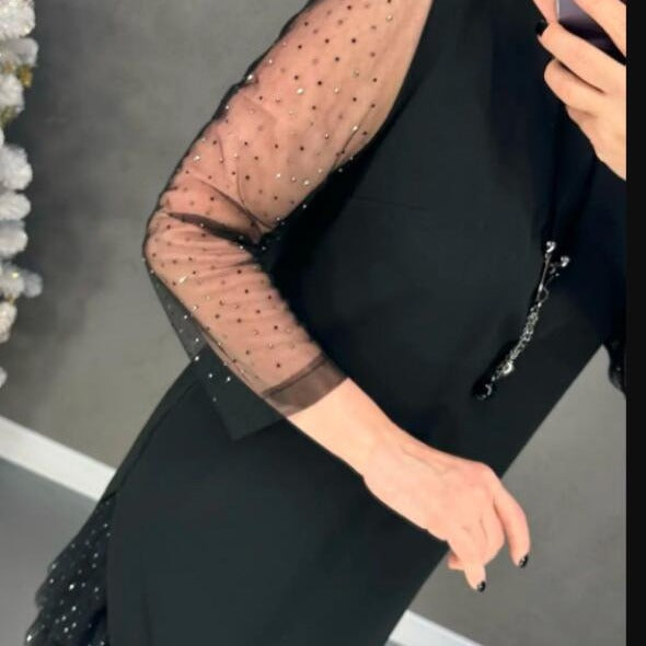 š¤Black Friday 50% off saleš„Black-Short Evening Dress