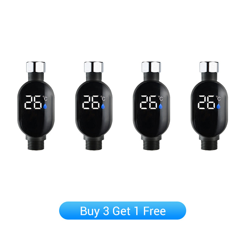 🚿 BUY 3 GET 1 FREE! 🌡️ Shower Thermometer - Instant Digital Display, Waterproof & Easy Install for Safe Bathing