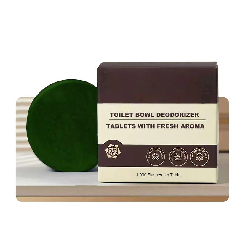 🌸Buy 2 Get 1 Free🌸Toilet Bowl Deodorizer Tablets with Fresh Aroma (1 tablet = 3 regular tablets) 🚽🧼