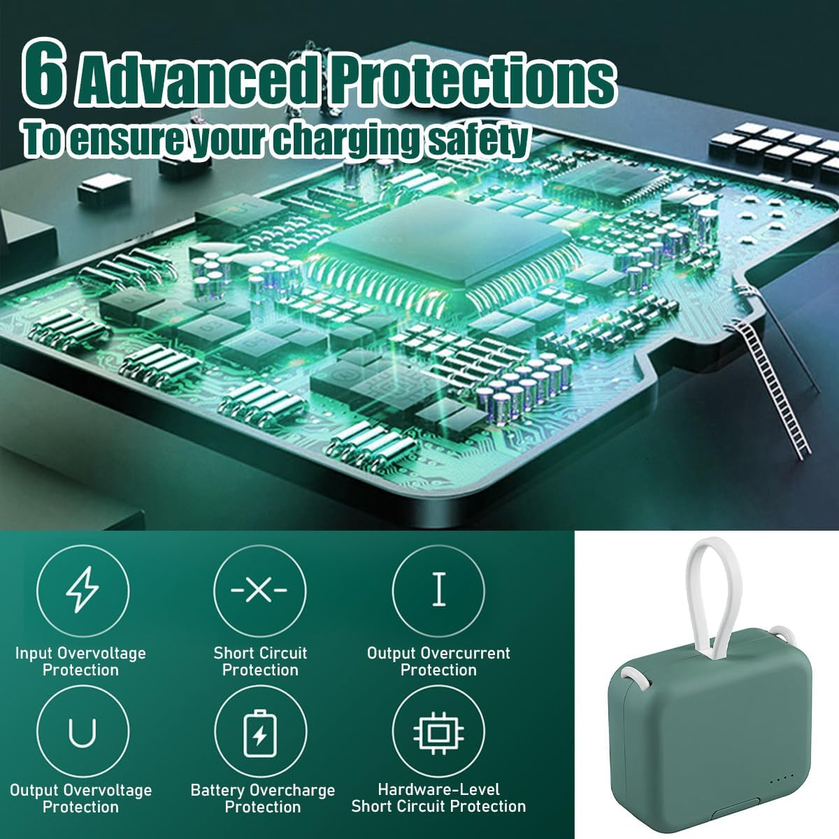 šPortable Wireless Charging Treasure Mobile Phone Holder