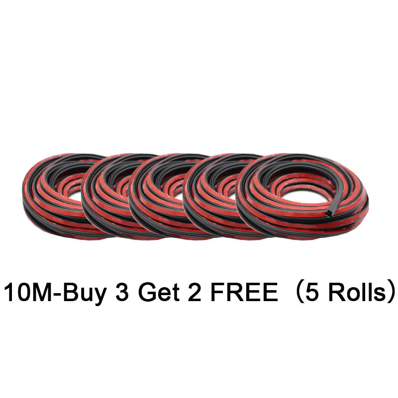 🚗Reduced by 50% 🧷 Dustproof rubber sealing tape for reducing automobile noise.