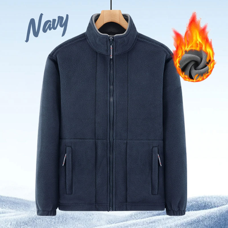 🔥Hot Sale 50% OFF🔥Free Shipping - Men's Double Face Fleece Jacket