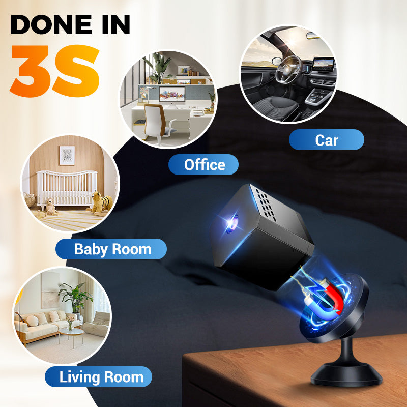 🔥Last Day Sales 50% OFF🔥Mini Smart HD Night Vision Security Camera