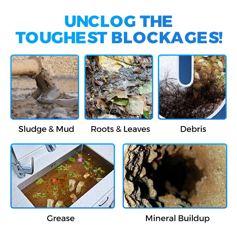 🔥2025 New Hot Sale🔥High-Pressure Rotating Sewer Jetting Nozzle