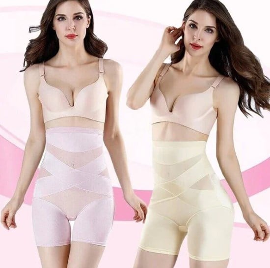🔥Hot Sale🔥Cross Compression Abs & Body High Waisted Shaper