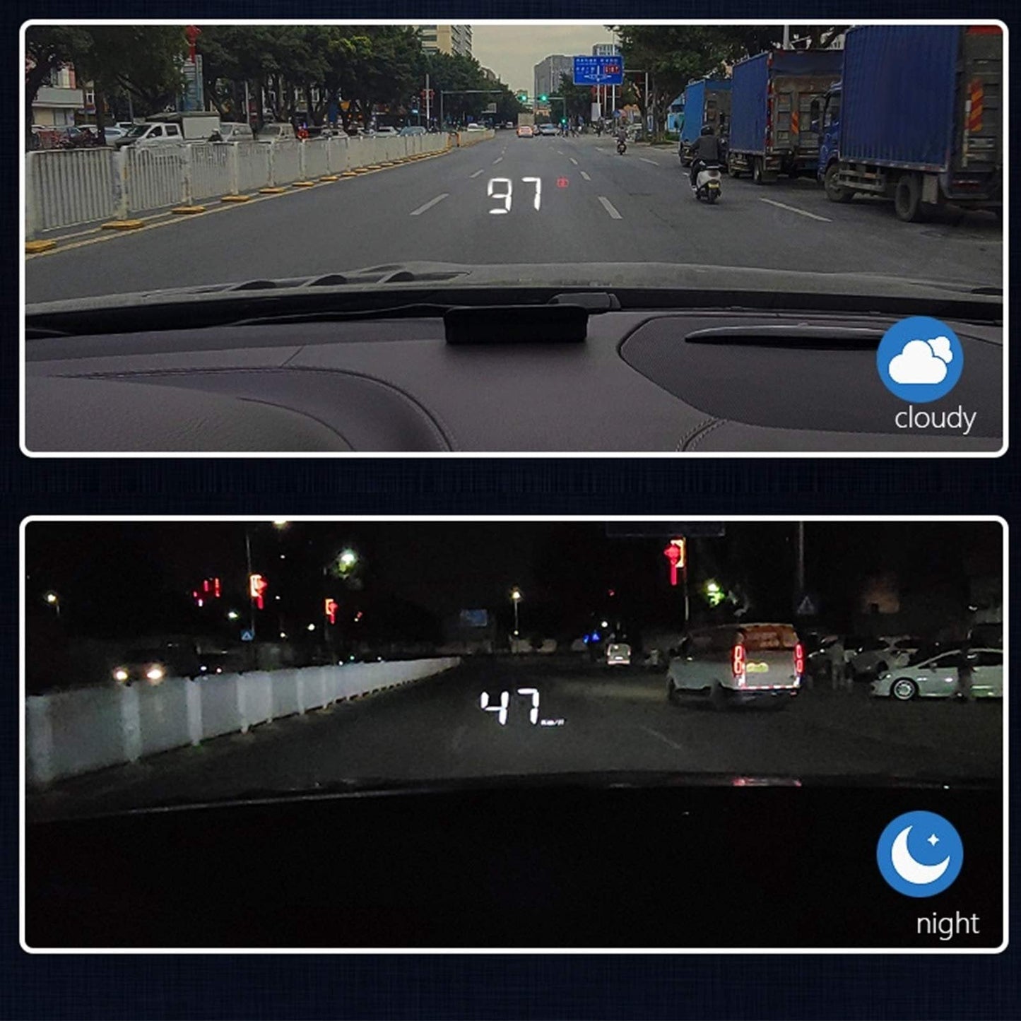 š„HOT SALEšCar HUD Speedometer Display Windshield Projectorš