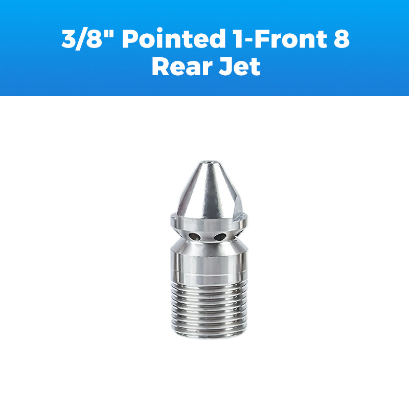 🔥2025 New Hot Sale🔥High-Pressure Rotating Sewer Jetting Nozzle