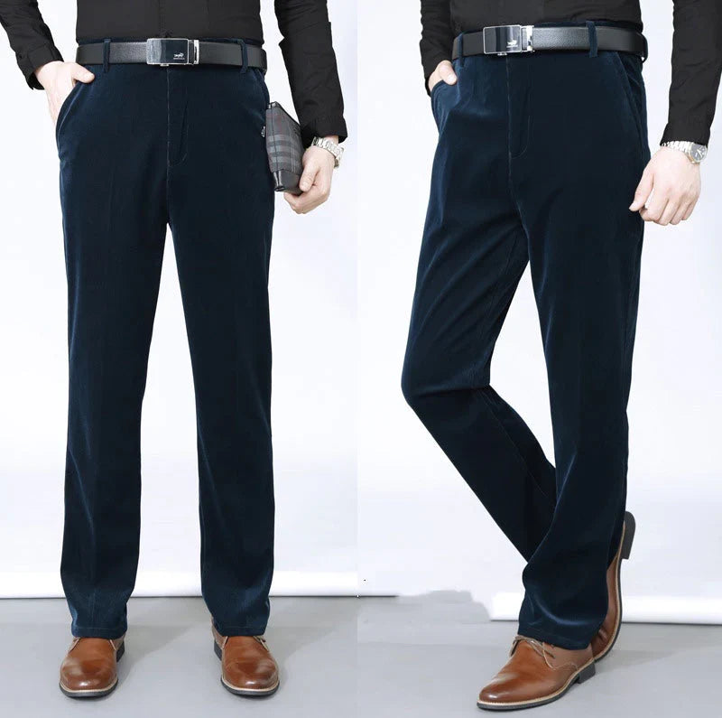 🔥2025 HOT SALE - 50% OFF🔥Men's Stretchy Corduroy Straight Long Pants