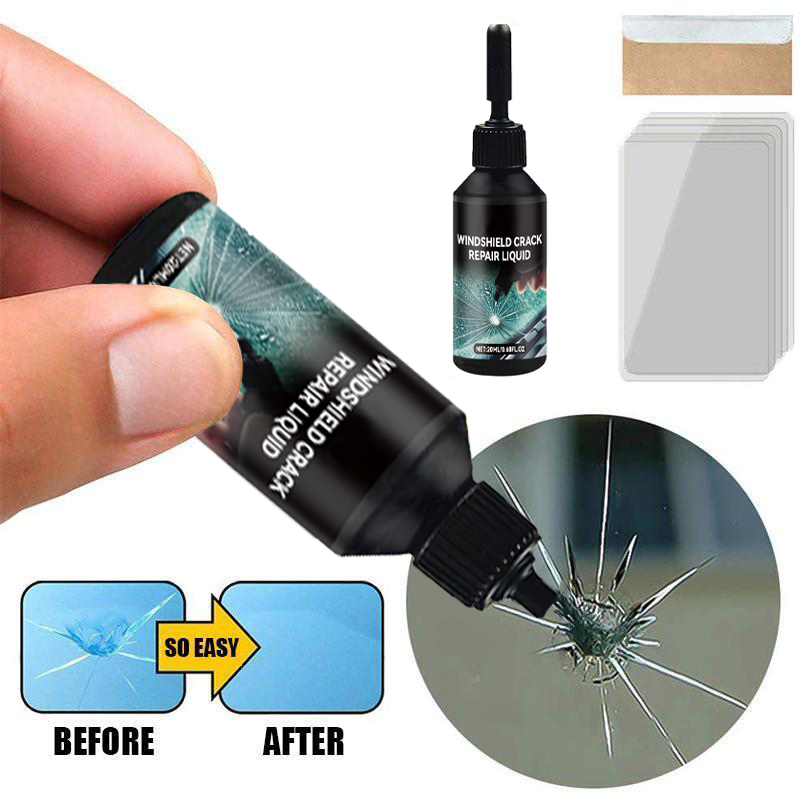 š„BUY 1 GET 1 FREEš„ 2025 New Car Windshield Crack Repair Fluid