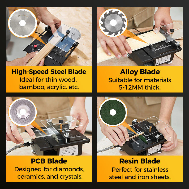 š„Hot Saleā°Multi-functional Mini Precision Table Saw