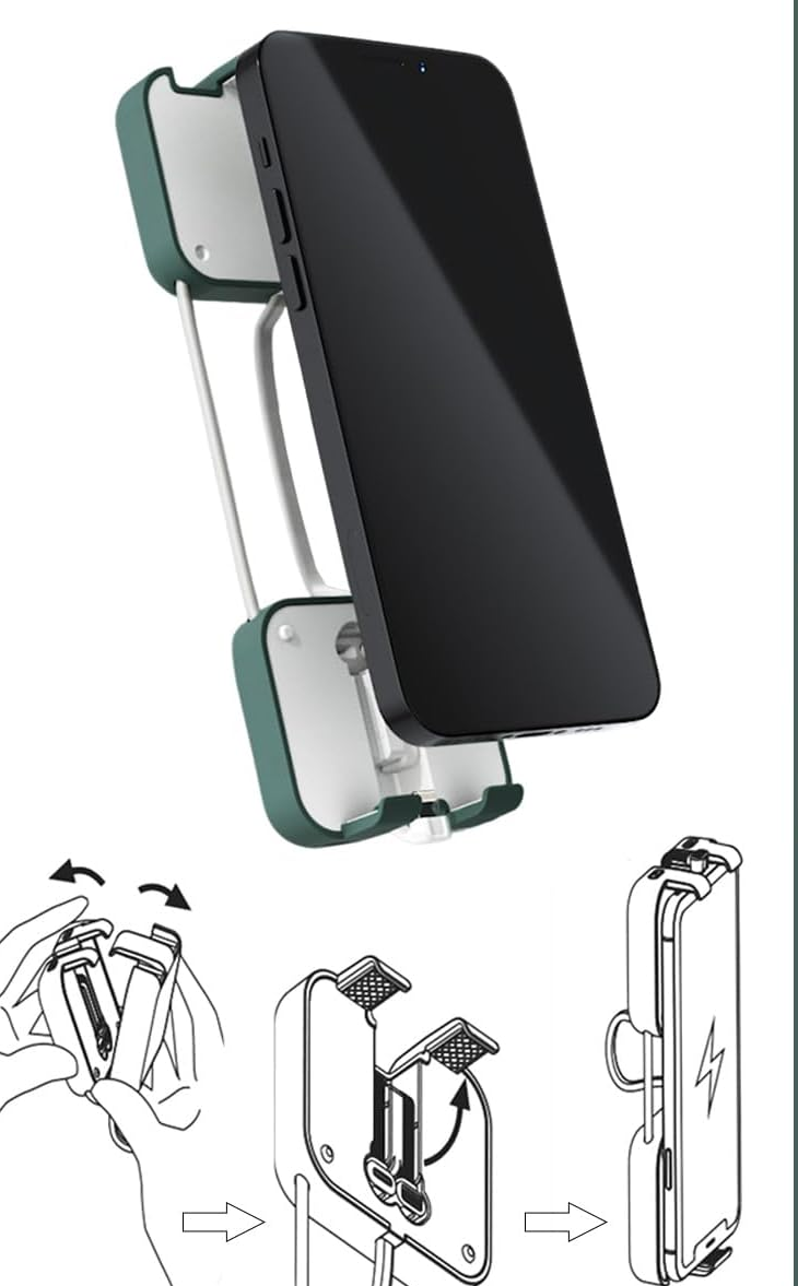 šPortable Wireless Charging Treasure Mobile Phone Holder