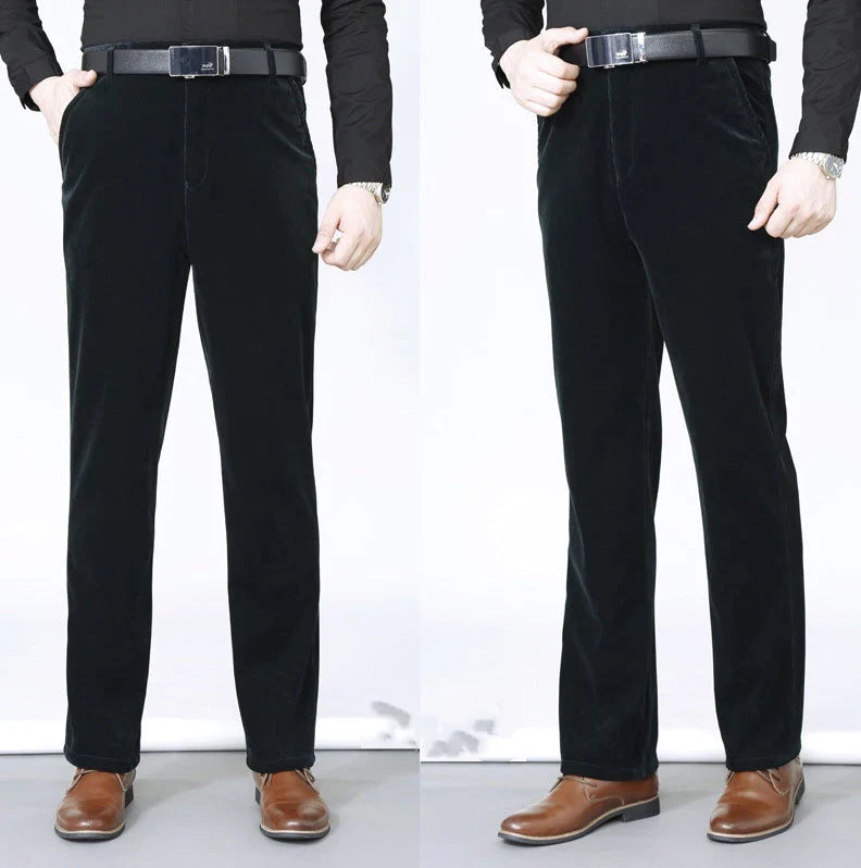 🔥2025 HOT SALE - 50% OFF🔥Men's Stretchy Corduroy Straight Long Pants