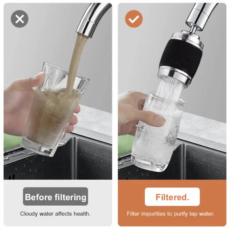 š„Limited Time 50% OFFš„360-Degree Swivel Splash-Proof Faucet Aerator