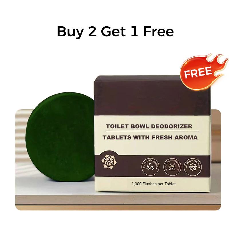 🌸Buy 2 Get 1 Free🌸Toilet Bowl Deodorizer Tablets with Fresh Aroma (1 tablet = 3 regular tablets) 🚽🧼