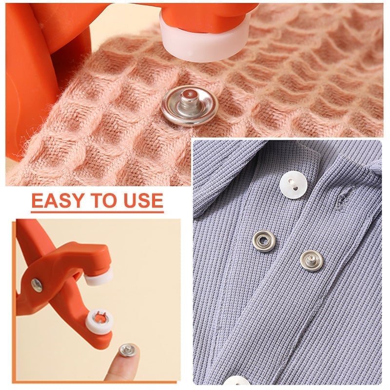 š„Metal Snap Buttons with Fastener Plier Tool Kit