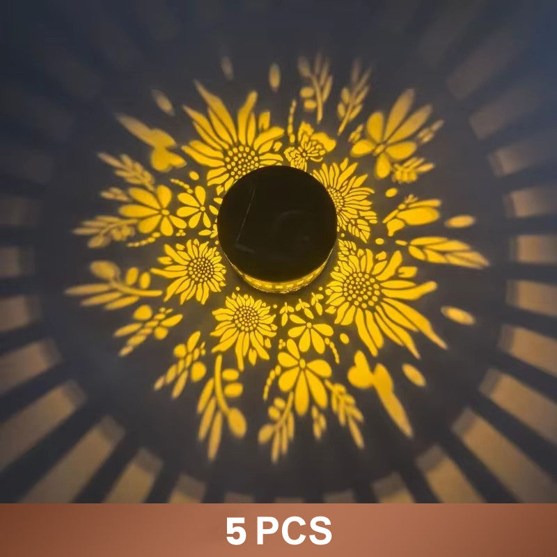 🥳2026 HOT SALE🥳💞50K+ SOLD!☀️🌀 50% OFF! Solar Mandala Light – Projects stunning patterns, 2-in-1 floor & wall. IP65 rustproof, auto on/off. Magical garden glow, zero electricity. 🏡✨