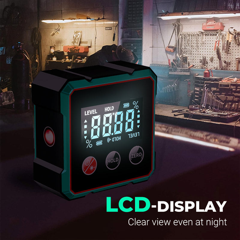 ๐ข๐ง HOT SALE 50% OFF ๐ฅ4-Side Magnetic Digital Angle Gauge with Laser