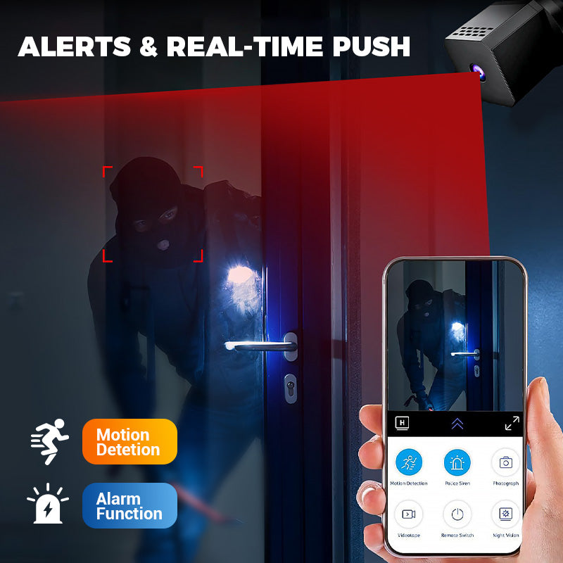 🔥Last Day Sales 50% OFF🔥Mini Smart HD Night Vision Security Camera