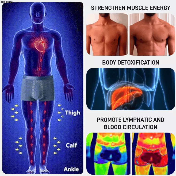 🔥Buy 1 Get 3 PCS🔥Men's Energetic Massage Magnetic Therapy Underwear