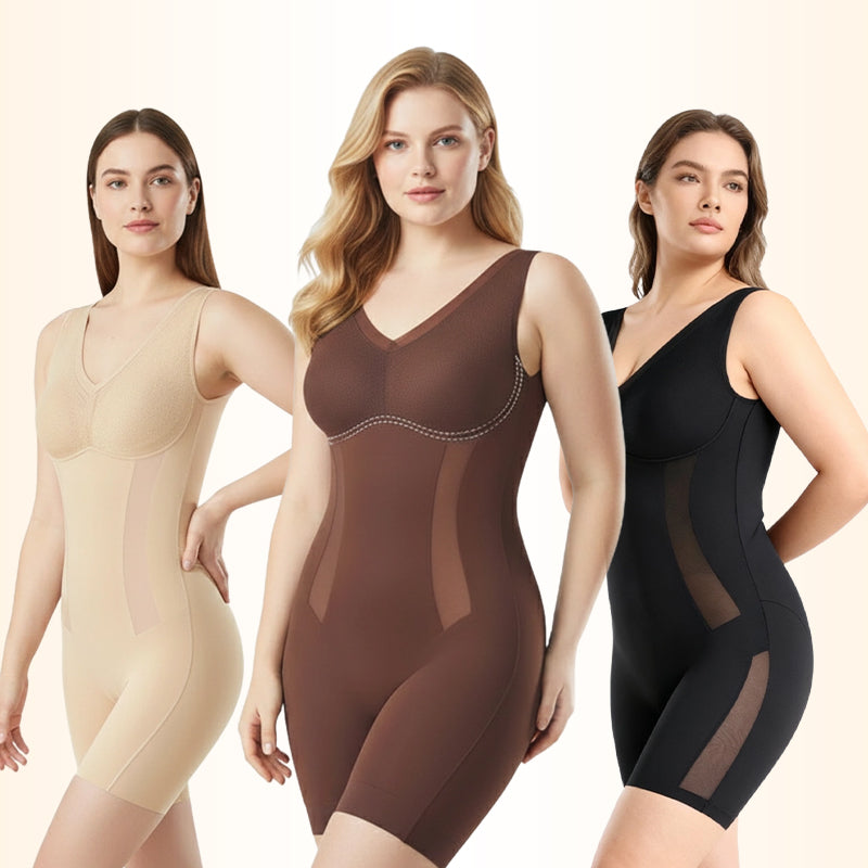 ⏳Time-limited Special⏰Tummy Tuck & Hip Lift Traceless One-piece Shapewear
