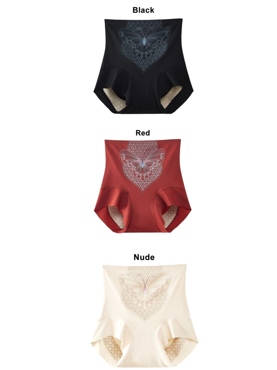 High-Waisted Anti-Roll Shaping Panties