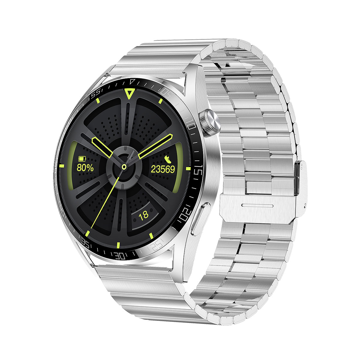 🏃♂️ Titanium Sport Case ✨ Sapphire Glass GT4PRO Smartwatch: Bluetooth Call 💬 Waterproof 💧 & Voice Assistant 🤖!