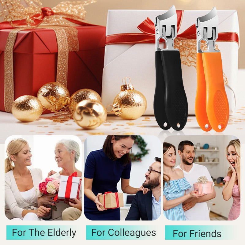 š„HOT SALEš„Wide Jaw Opening Anti-Splash Slanted Nail Clipper