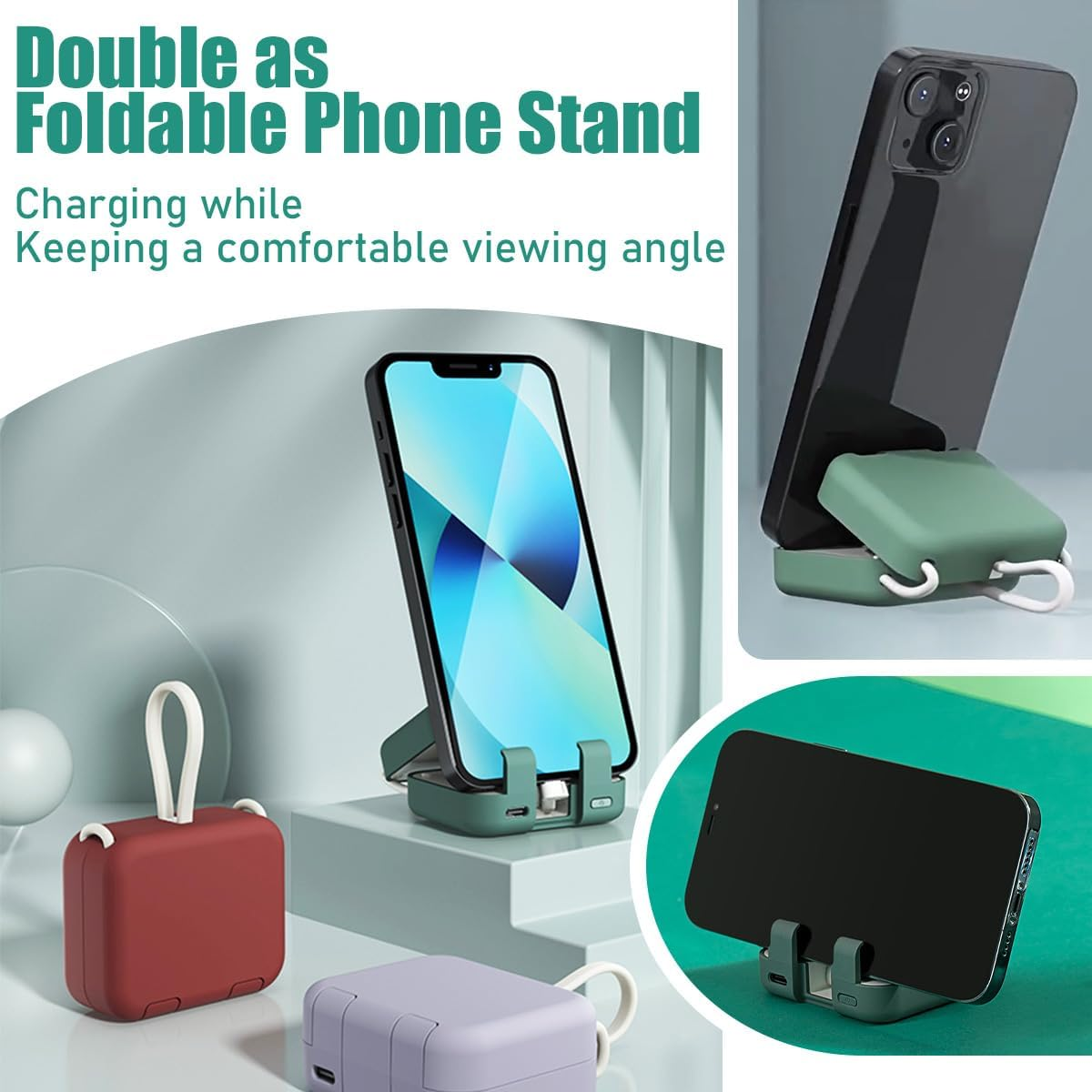 šPortable Wireless Charging Treasure Mobile Phone Holder