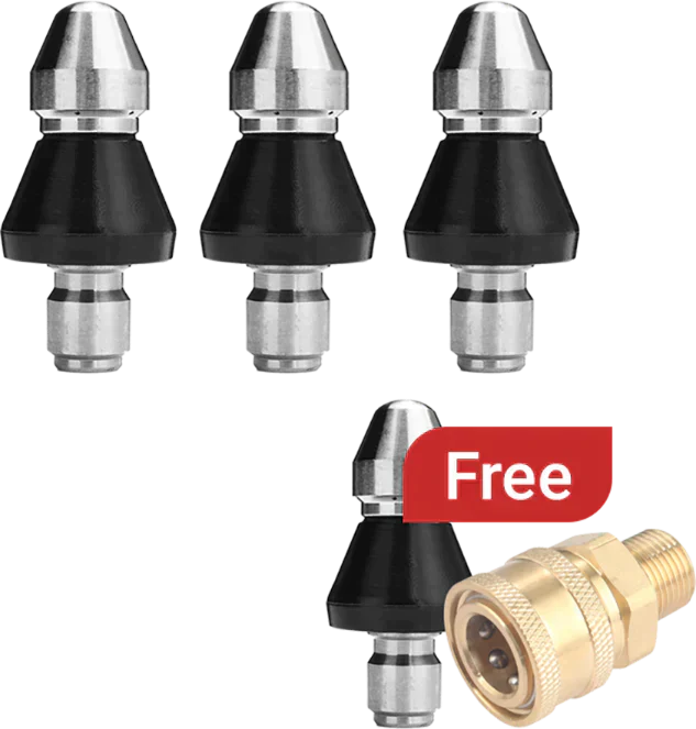 🔥HOT SALE🔥Sewer cleaning tools High-pressure nozzle