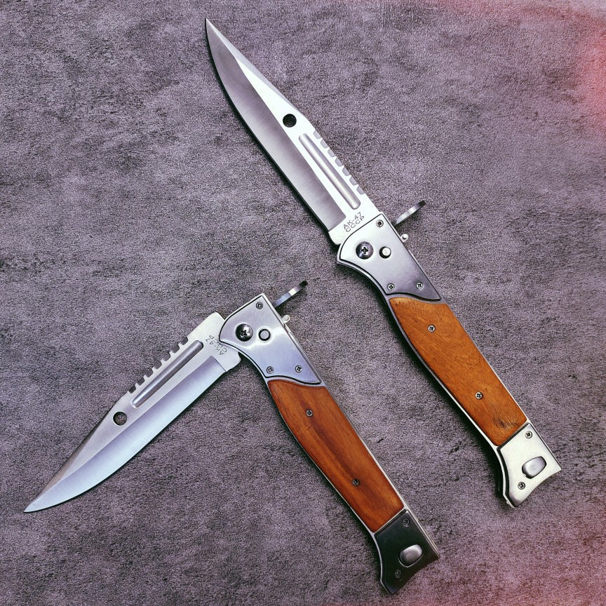 š„2025 Hot Sale 50% Offš„Outdoor Stainless Steel Portable AK-47 Folding Knife