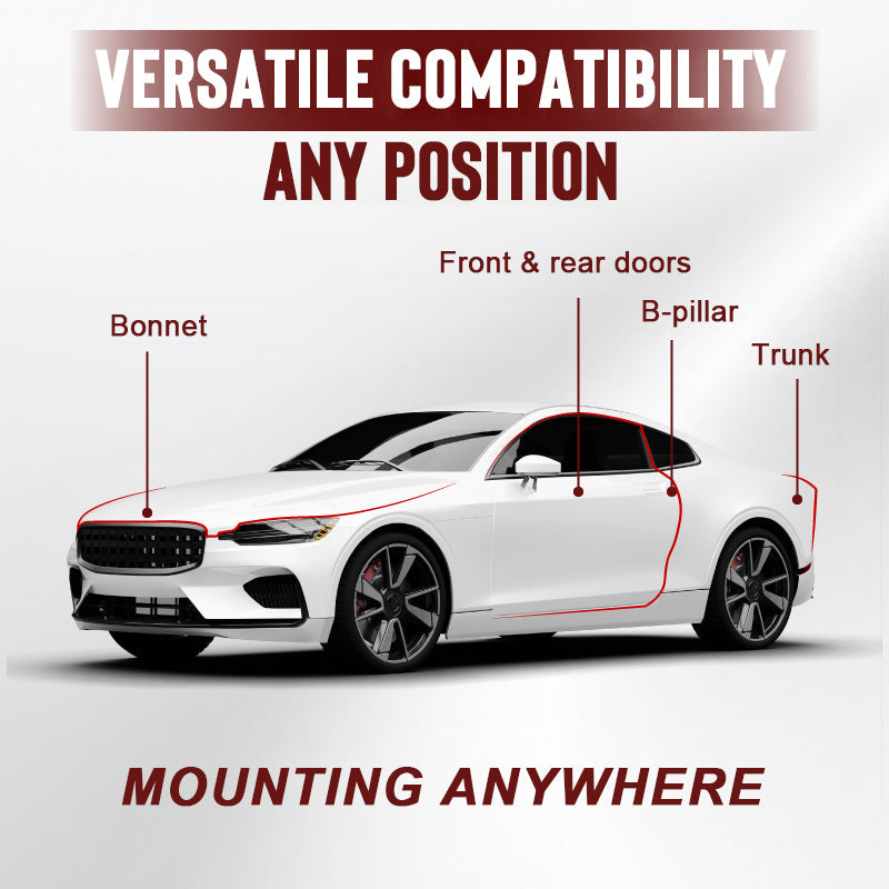 🚗Reduced by 50% 🧷 Dustproof rubber sealing tape for reducing automobile noise.