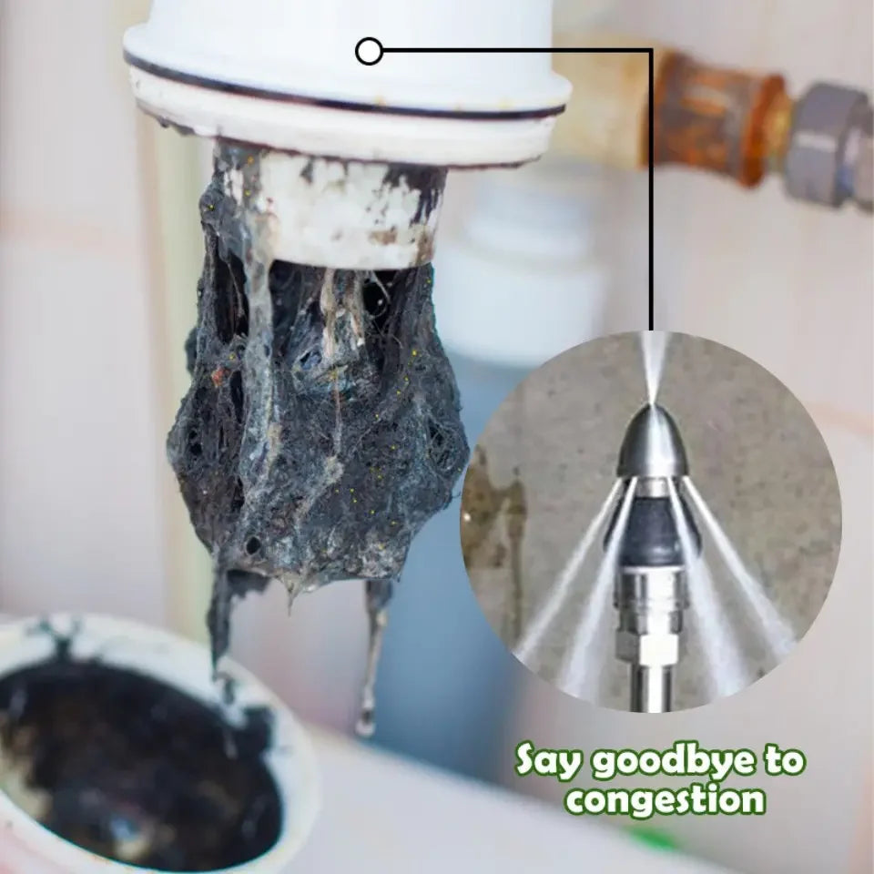 🔥HOT SALE🔥Sewer cleaning tools High-pressure nozzle