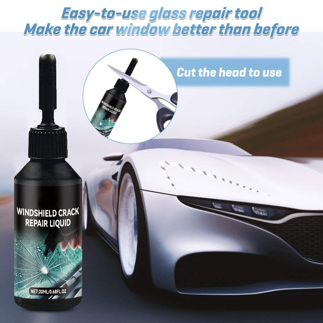 š„BUY 1 GET 1 FREEš„ 2025 New Car Windshield Crack Repair Fluid