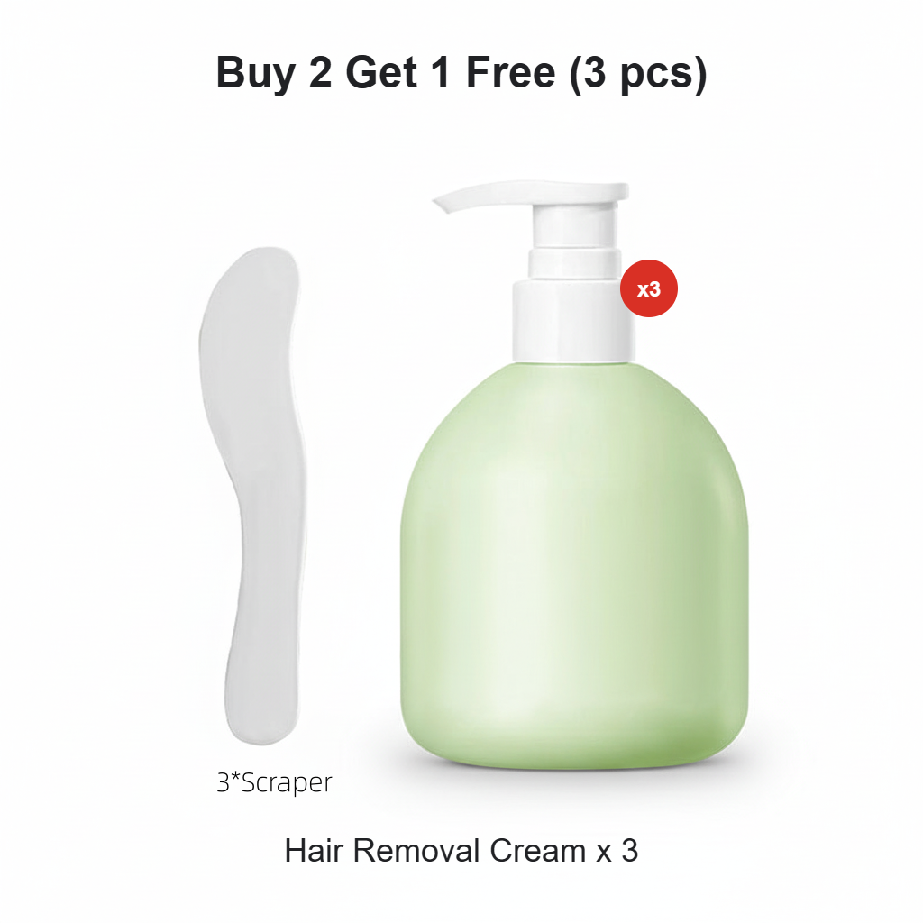 đ„Large-size hair removal cream Gentle and non-irritating hair removal cream set (hair removal cream + razor) | Limited-time offer đ|Limited-time offerđ