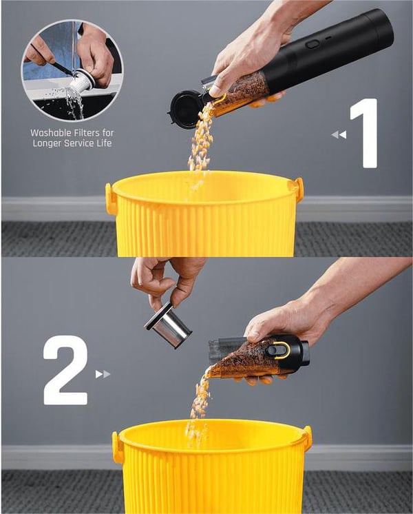 ๐2025 Hot Sale๐ Slim V8 Mate Cordless Car Vacuum High Power 12000Pa/30AW