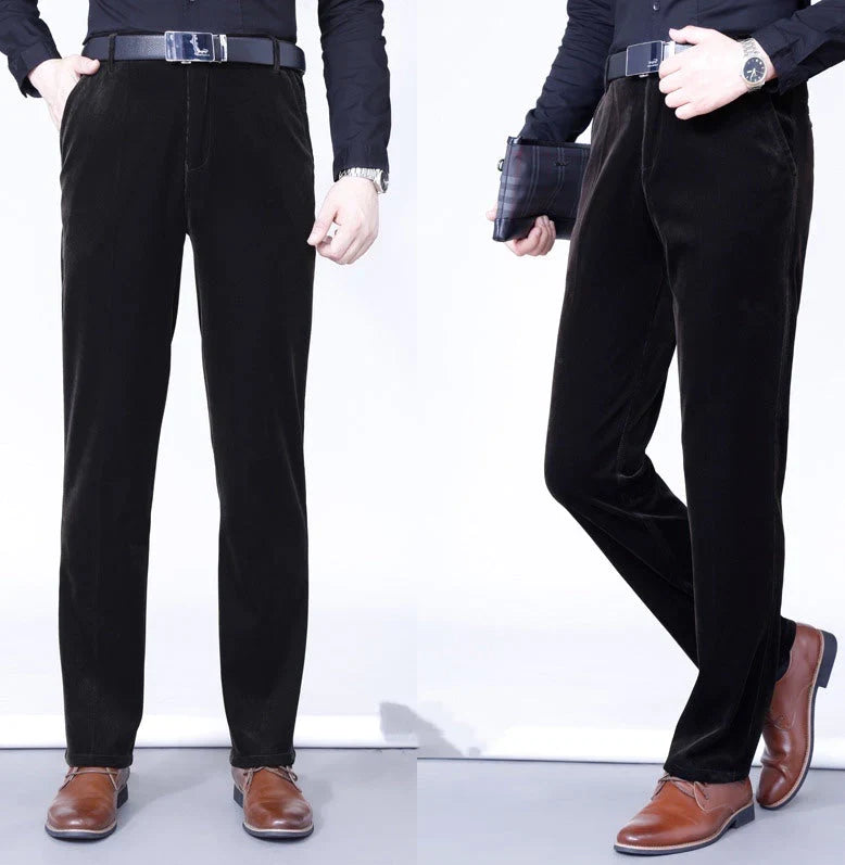 🔥2025 HOT SALE - 50% OFF🔥Men's Stretchy Corduroy Straight Long Pants