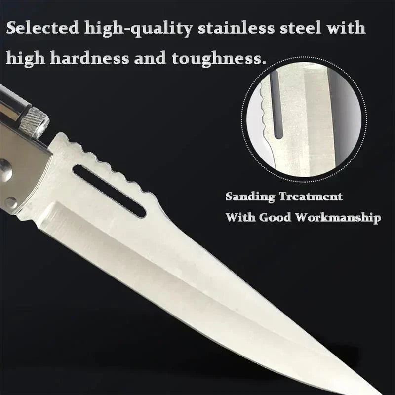 š„2025 Hot Sale 50% Offš„Outdoor Stainless Steel Portable AK-47 Folding Knife