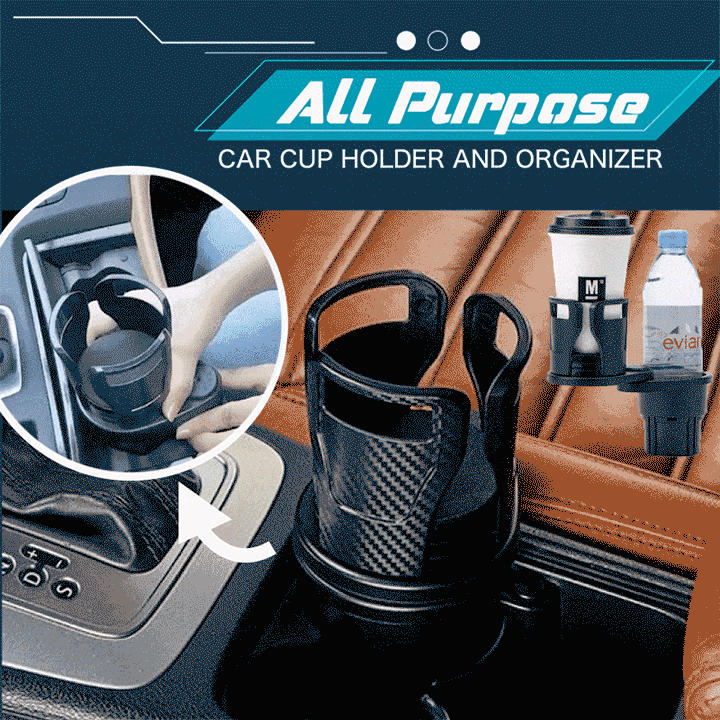 š„2025 HOT SALEš„All Purpose Car Cup Holder And Organizer