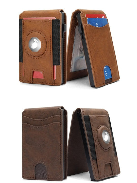 🎁Hot Sale🔥PU Leather Money Clip with RFID Blocking