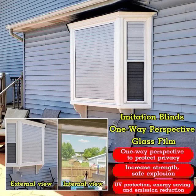š„HOT SALE - 50% OFFš„One-Way Imitation Blinds Privacy Window Cover