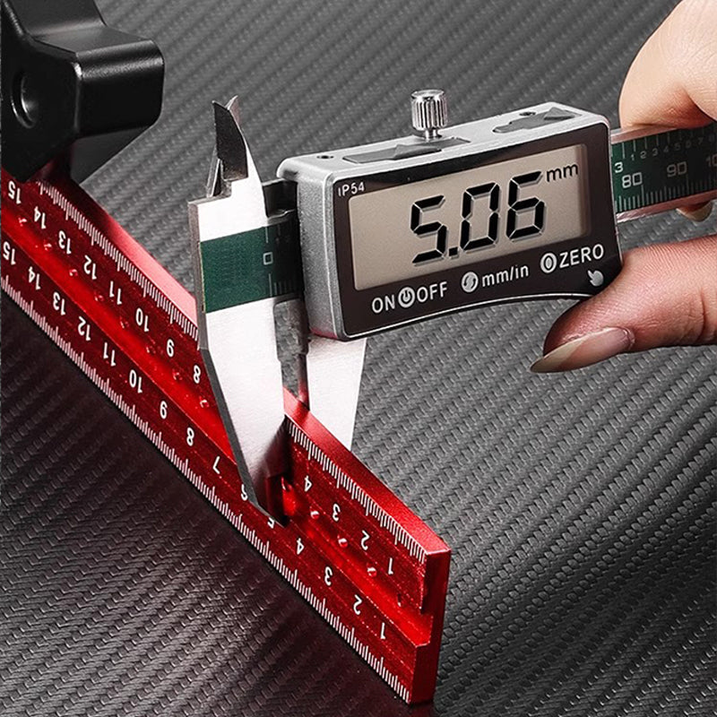 š„Combination Square Ruler 45-90 degree Markingš