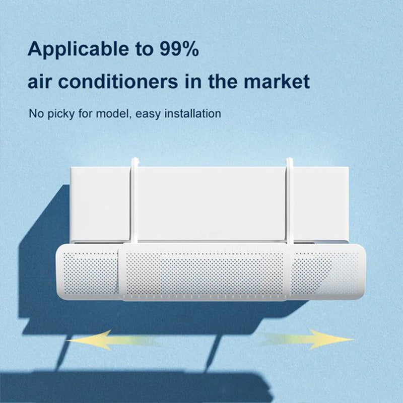 Retractable Air Conditioner Deflector