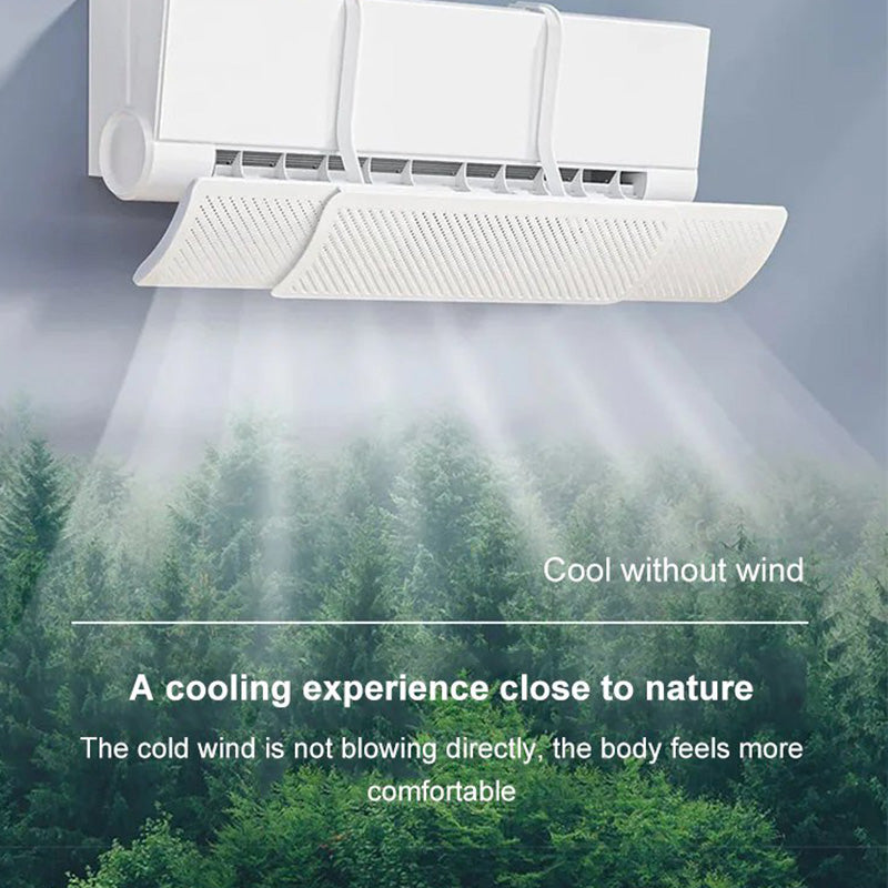 Retractable Air Conditioner Deflector