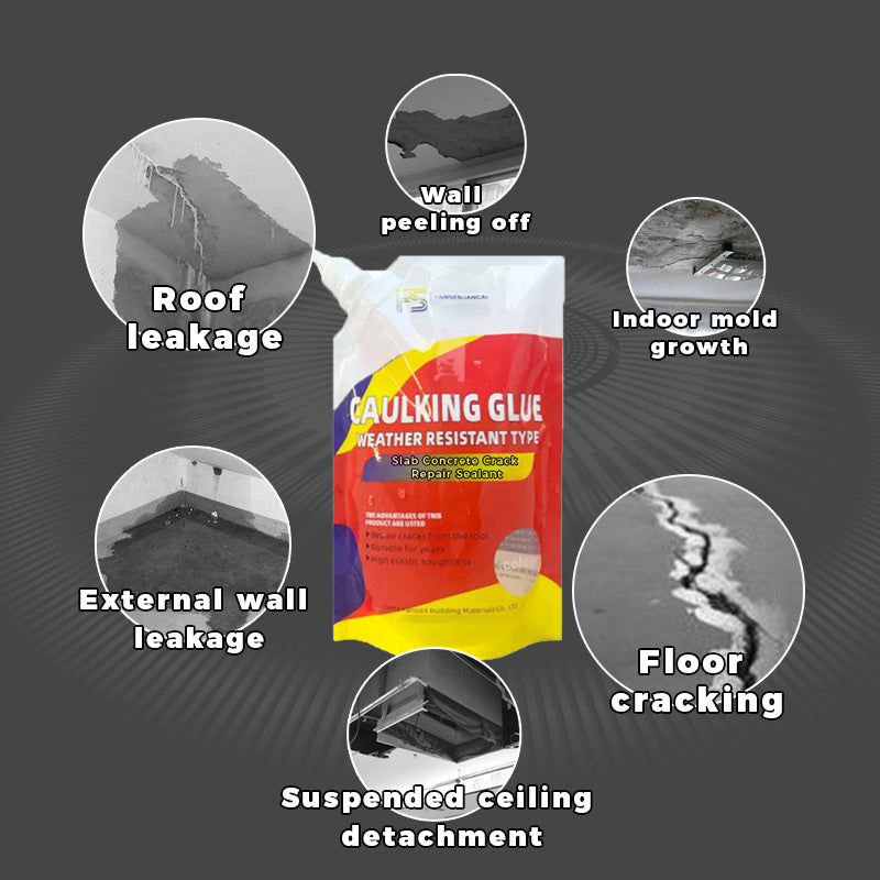 🔥🔥Slab Concrete Crack Waterproof Repair Sealant
