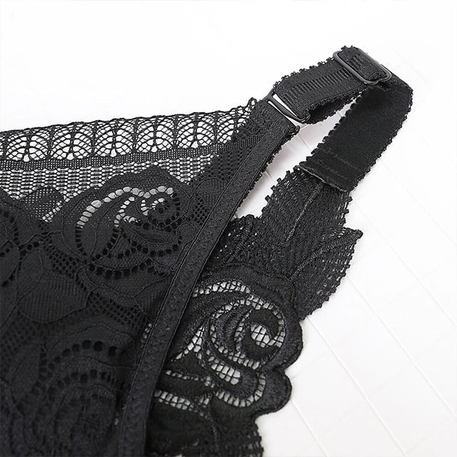 š„HOT SALEš„Rose Embroidery Front Closure Wirefree Bra