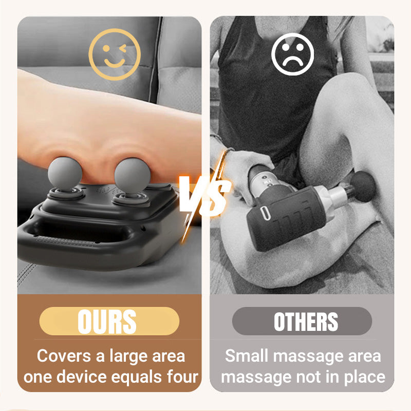 🏋️♂️4-Head Fascial Gun Massage Apparatus