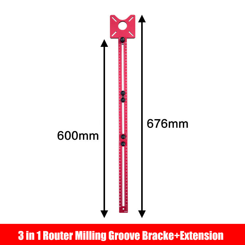 🔥HOT SALE - 50% OFF🔥3 in 1 Router Milling Groove Bracke