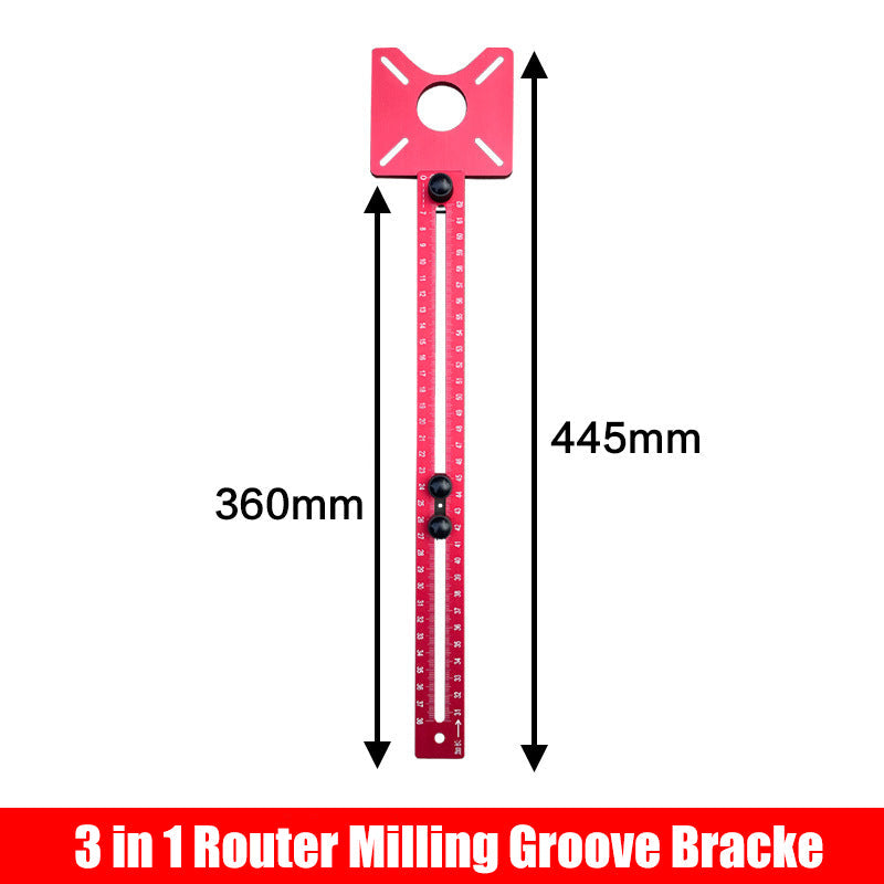 🔥HOT SALE - 50% OFF🔥3 in 1 Router Milling Groove Bracke
