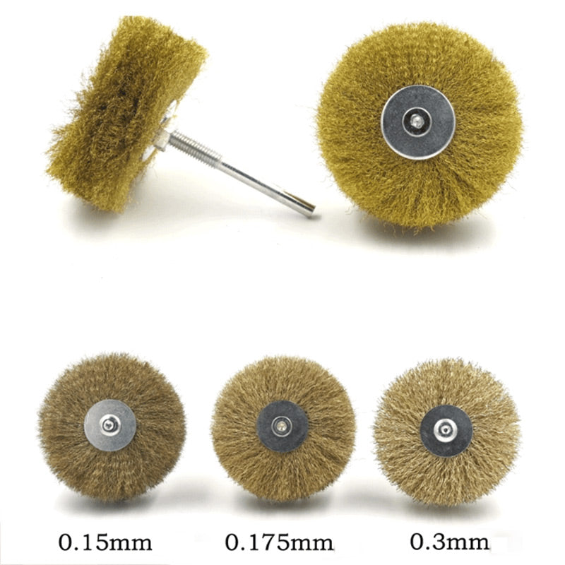 Auto Parts Adhesive Removal Wire Brush