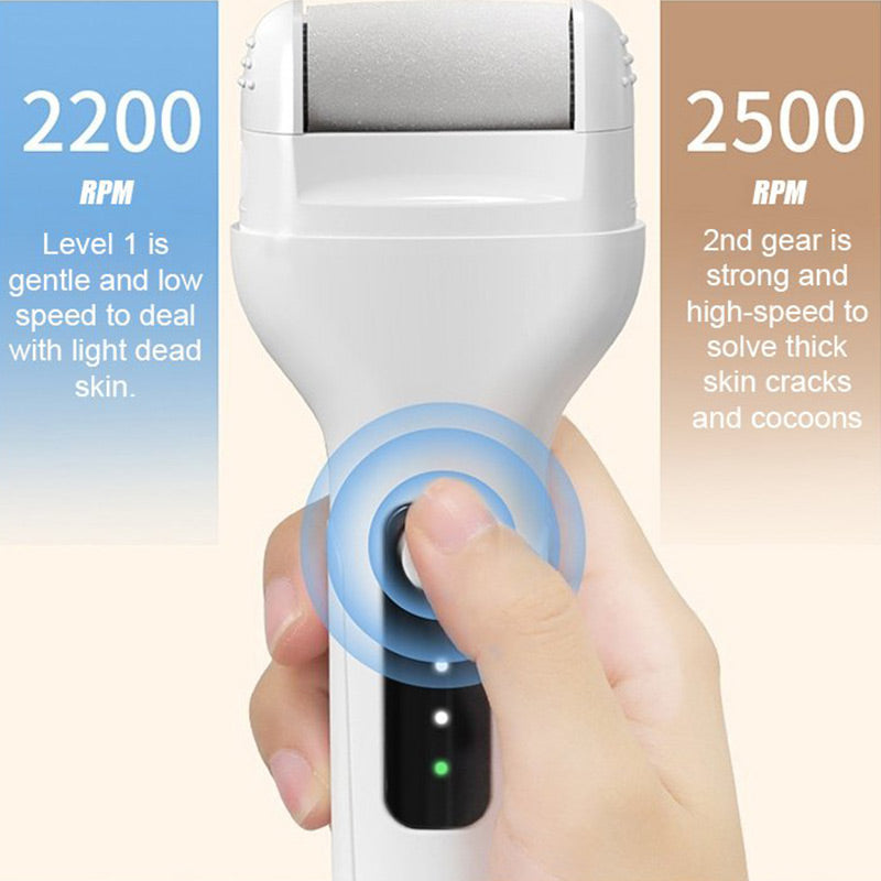 Rechargeable Electric Foot Exfoliating Scrubber